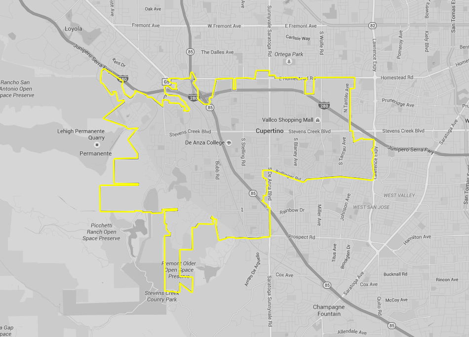 Cupertino, California | Silicon Valley Cab Rates